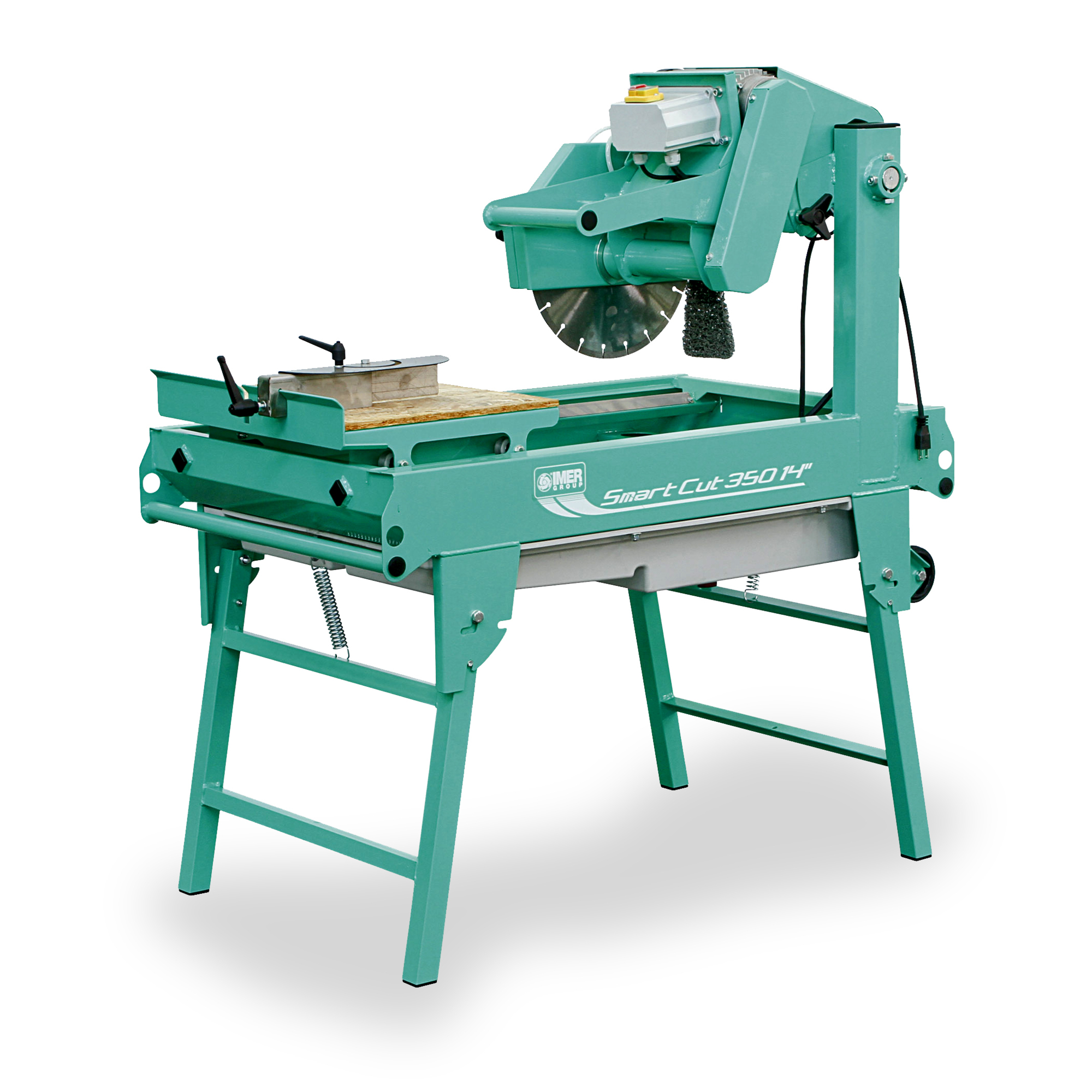 IMER Smart Cut 350 Masonry Saw — 14in. Blade, 30in. Max Cutting Length, 120V, 2HP, Single Phase, Model# 1188975